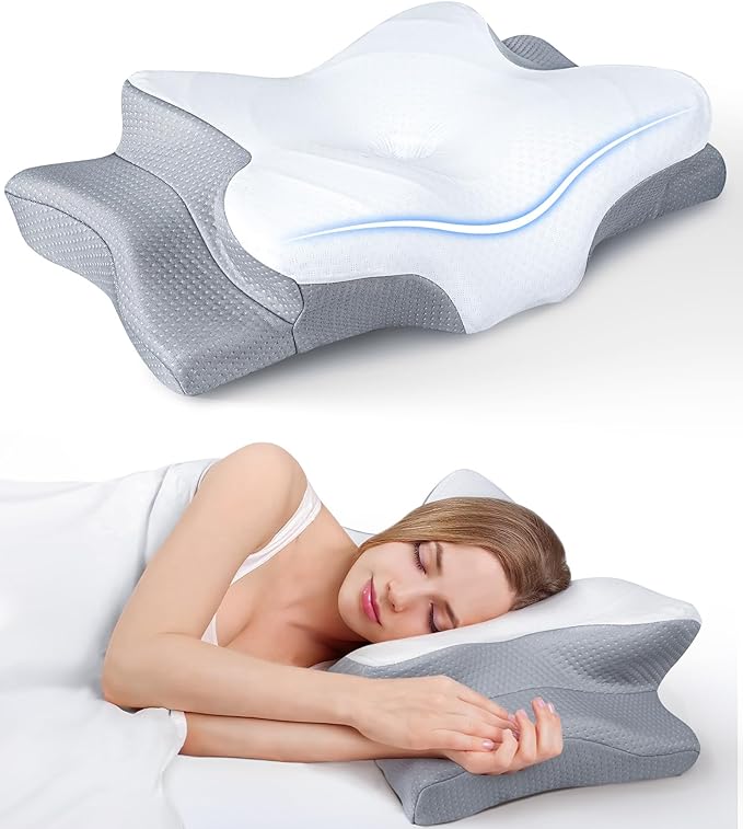 Sleepoola OrthoLife™ Orthopedic Memory Foam Pillow