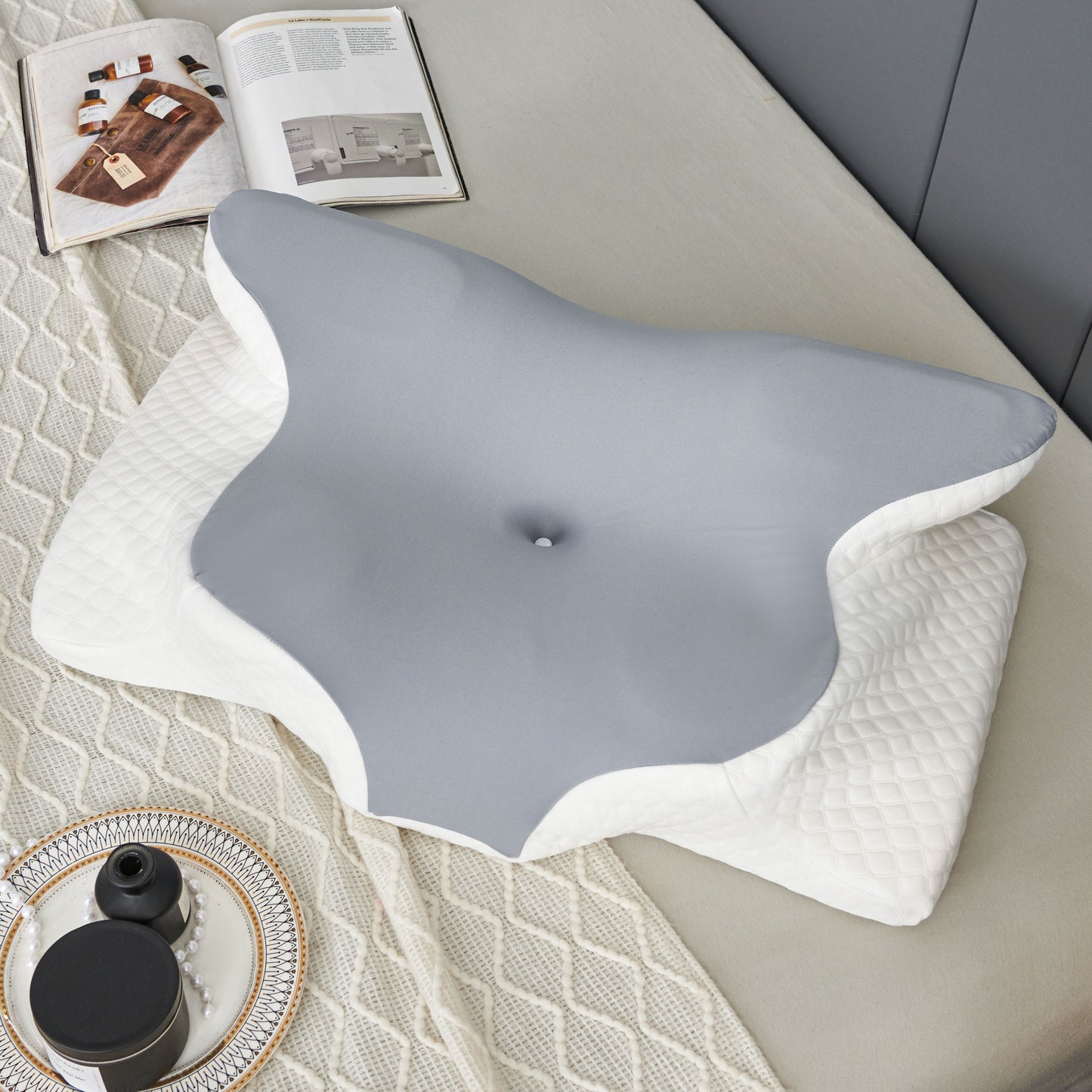 Sleepoola OrthoLife™ Orthopedic Memory Foam Pillow