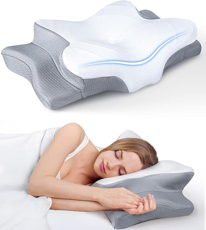Sleepoola OrthoLife™ Orthopedic Memory Foam Pillow